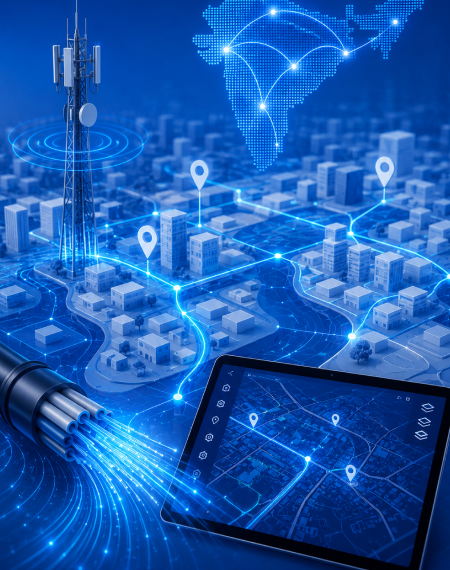 Mapping critical infrastructure at national scale